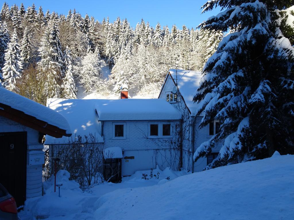 Ferienwohnung Bauer Alter Hammer Schmiedefeld am Rennsteig Exterior foto